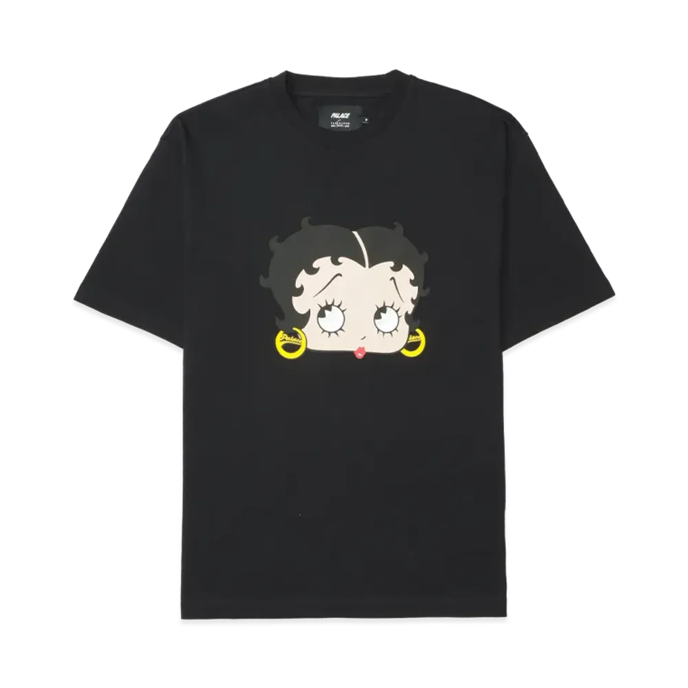 PALACE x Betty Boop T-Shirt "Black"