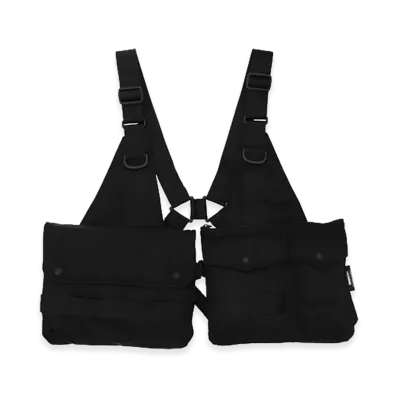COMME des GARCONS HOMME Nylon Twill Weist-Lig Bag "Black"