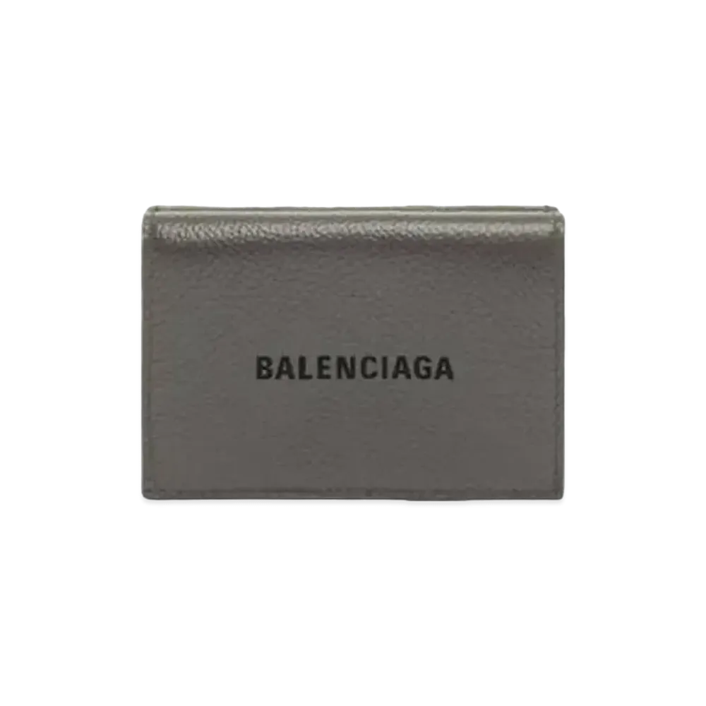 BALENCIAGA Men's Cash Mini Wallet "Graphite/Black"