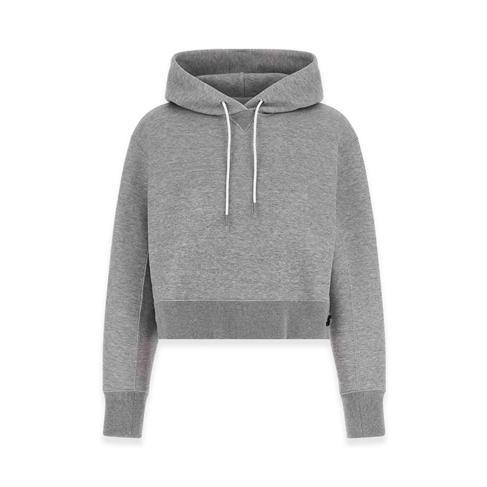 sacai Women's 'sponge' Hoodie "Gray"