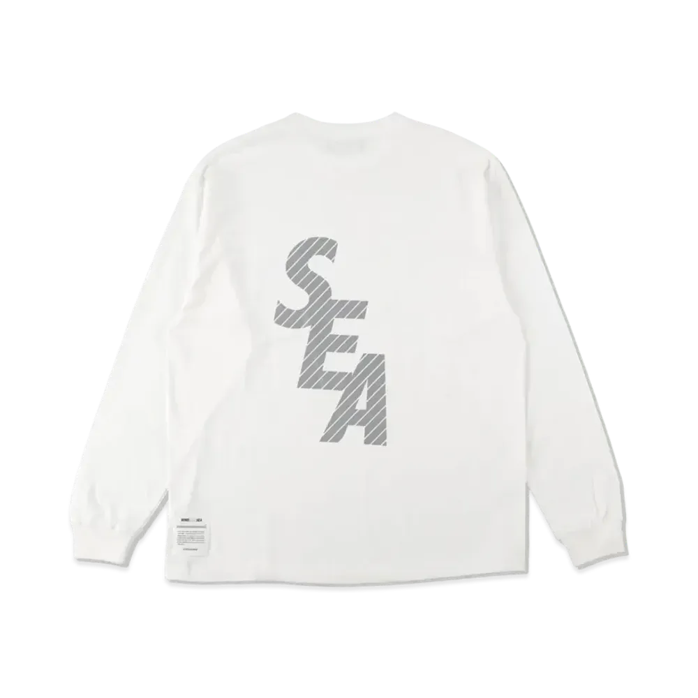 WIND AND SEA MIL L/S TEE "White"