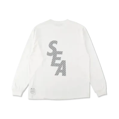 WIND AND SEA MIL L/S TEE "White"