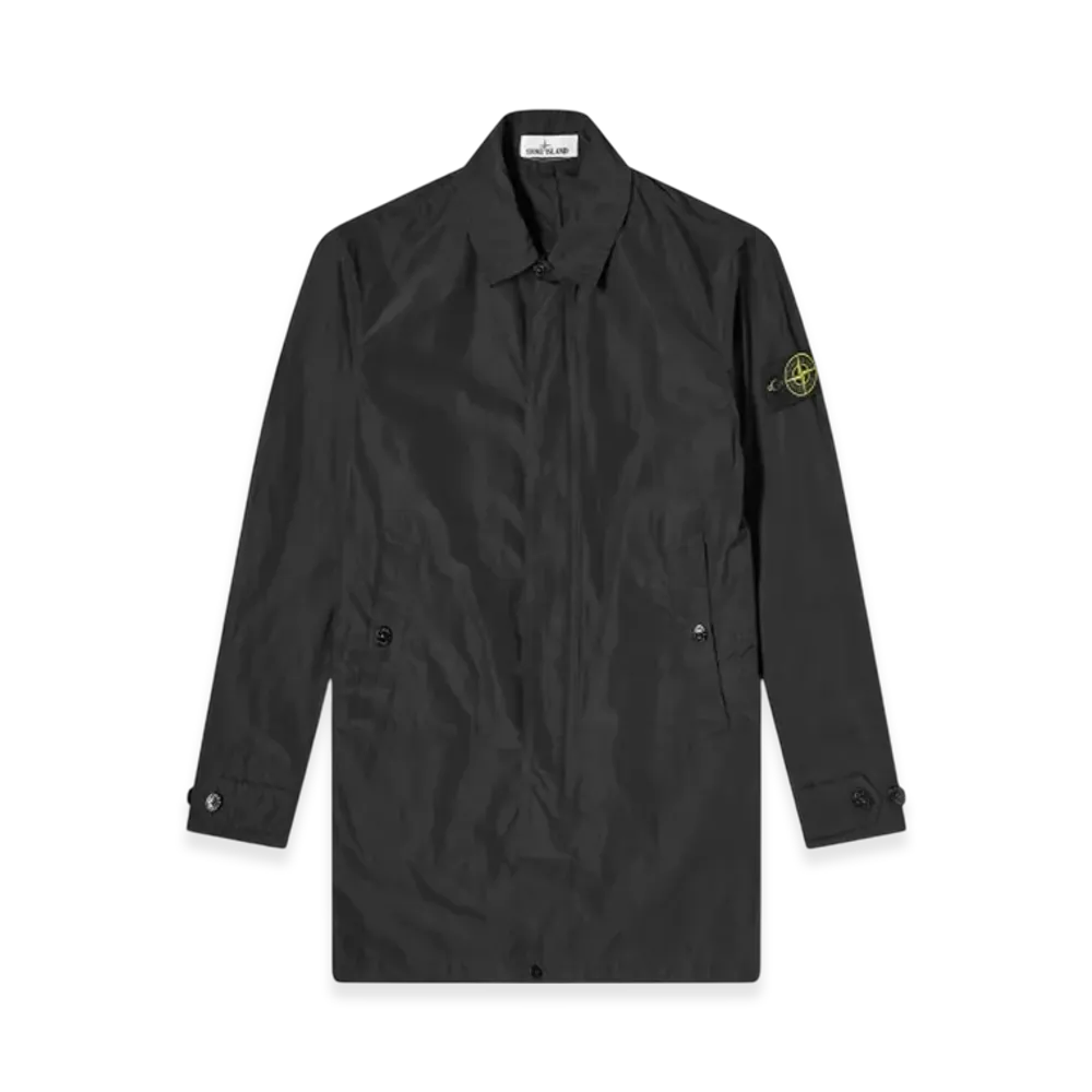 Stone Island 70122 Micro Reps Trench Coat - 21SS "Black"