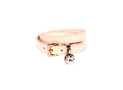 MIU MIU Crocodile Printed Leather Bracelet "Opal"