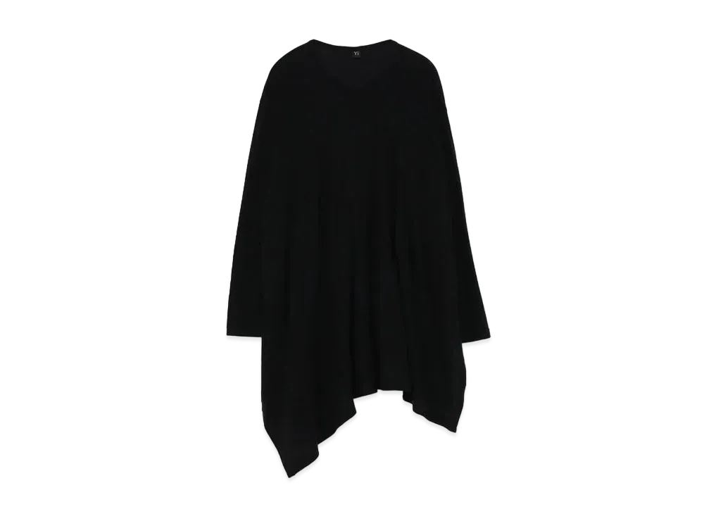Yohji Yamamoto Y's PLAITING PATCHWORK T "Black"
