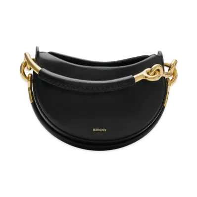 Burberry Women's Bridle Clutch Bag "Black"