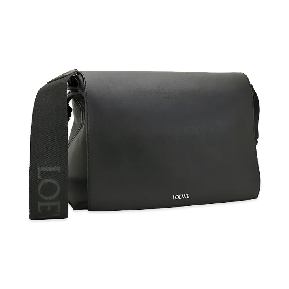 LOEWE Flamenco Satchel Shoulder Bag "Black"