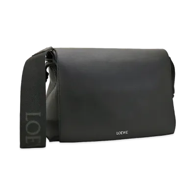 LOEWE Flamenco Satchel Shoulder Bag "Black"