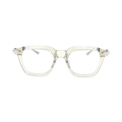 Chrome Hearts 49 20-137 CUMPTION-A Sunglasses "Green/Silver"