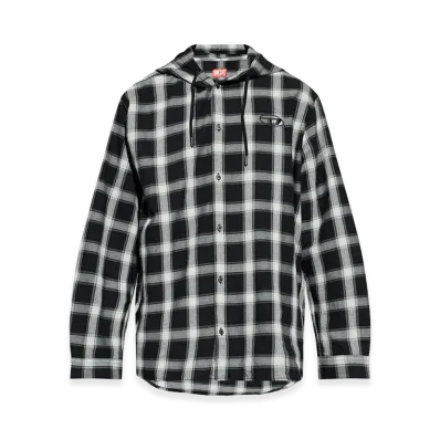 Diesel Check S-Ix-Ajfi Check Shirt "Black"