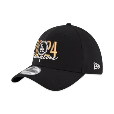 MLB Los Angeles Dodgers New Era 2024 World Series Champions Locker Room 39THIRTY "Black"