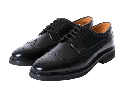 Berwick Wing Tip HO261 Coating Leather "Black" 5278ROVIBK