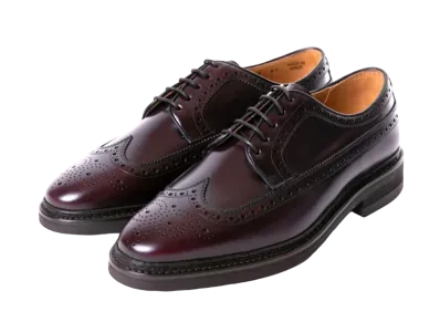 Berwick Wing Tip HO261 Coating Leather "Burgundy" 5278ROVIBU