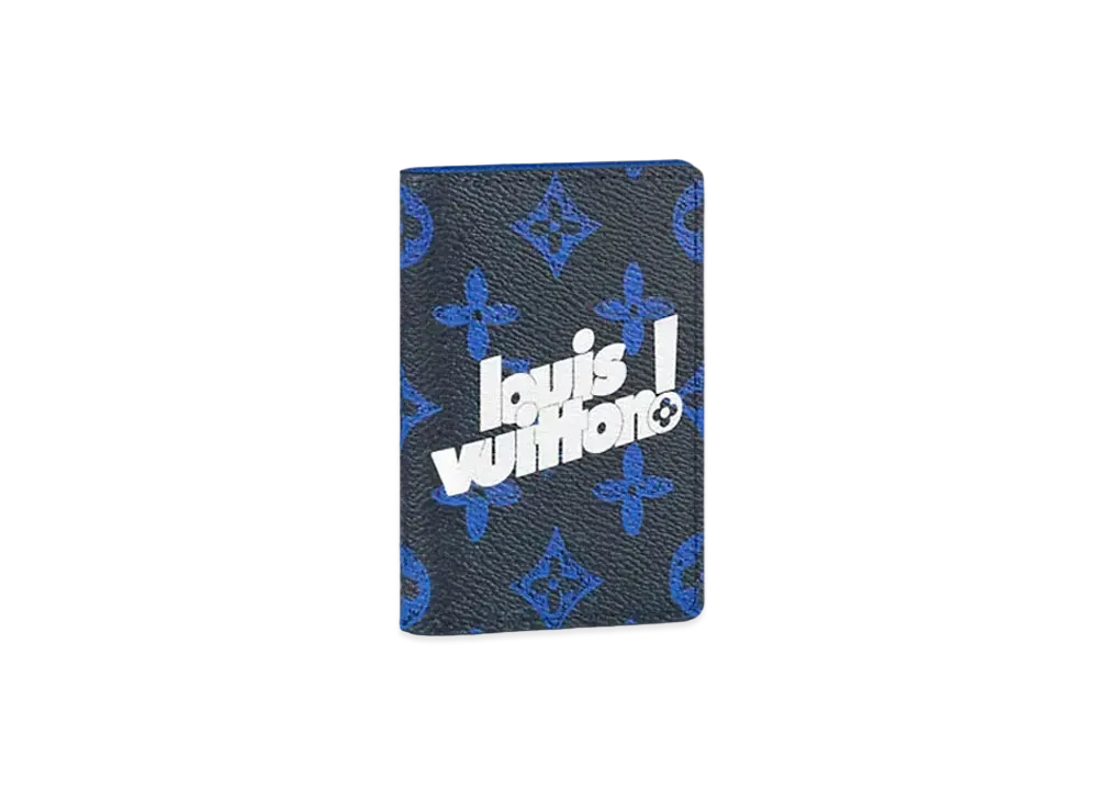 Louis Vuitton Pocket Organizer Monogram "Blue"