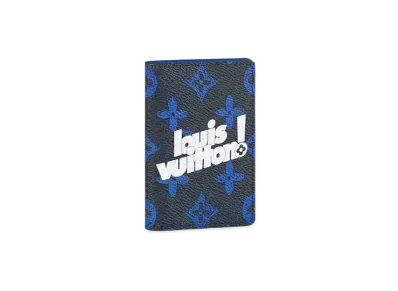 Louis Vuitton Pocket Organizer Monogram "Blue"
