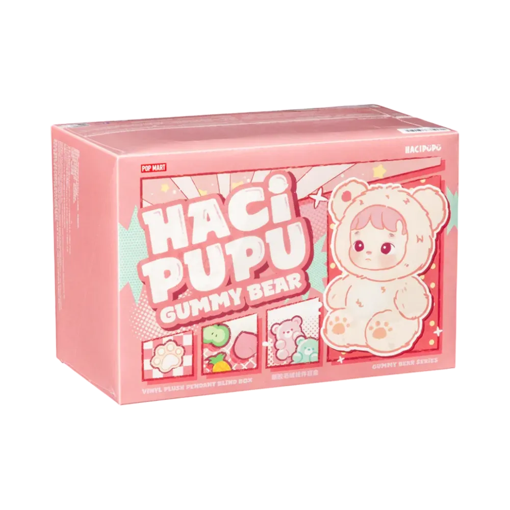 ポップマート ハチププ グミベア シリーズ ぬいぐるみペンダント