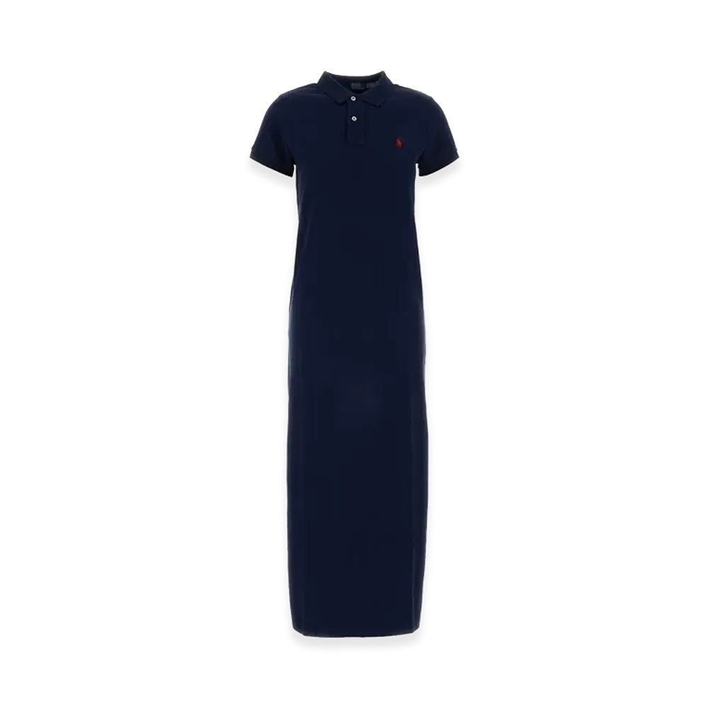 Polo Ralph Lauren Women's Piquet Polo Dress "Navy Blue"