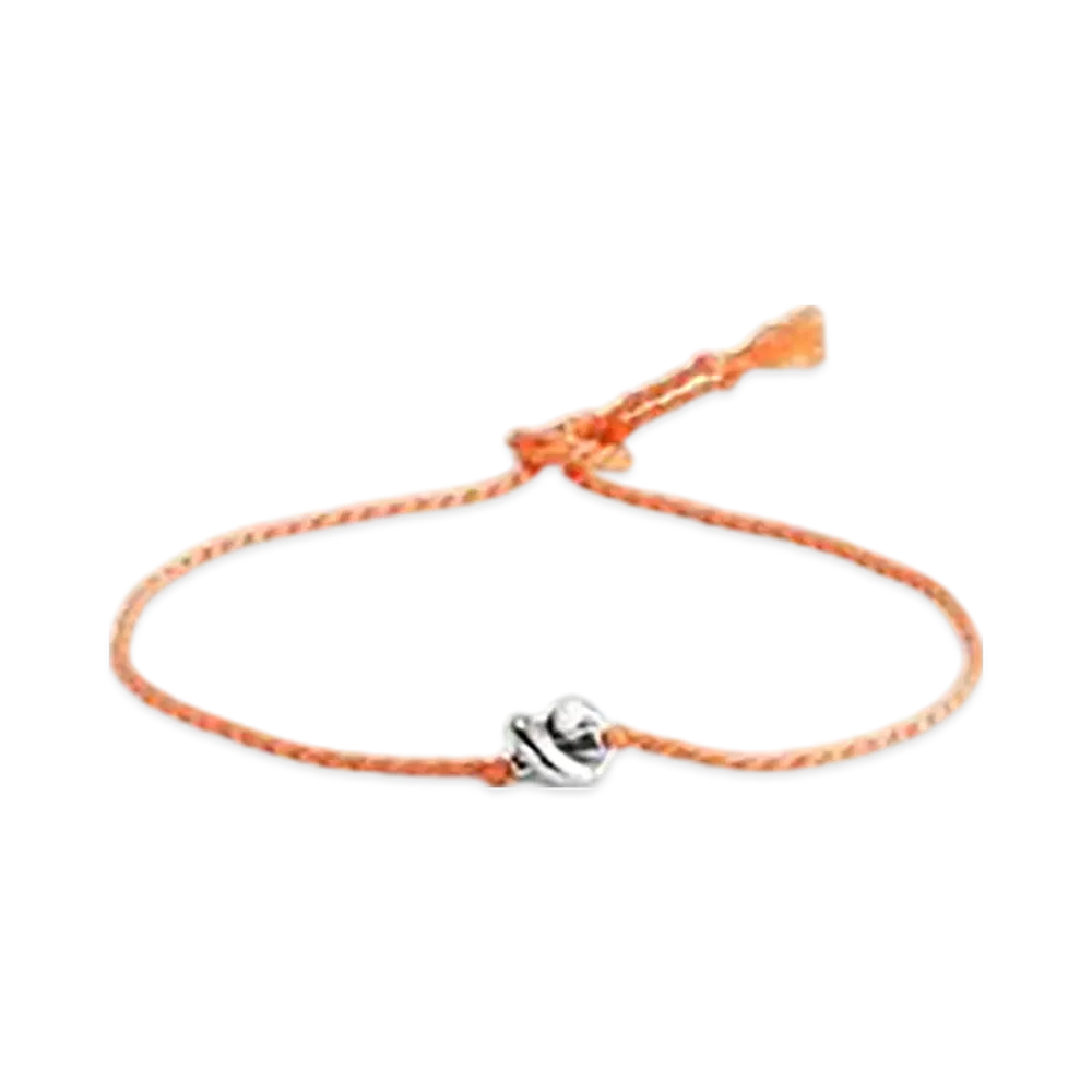 Bottega Veneta Friendship Bracelet "Orange"