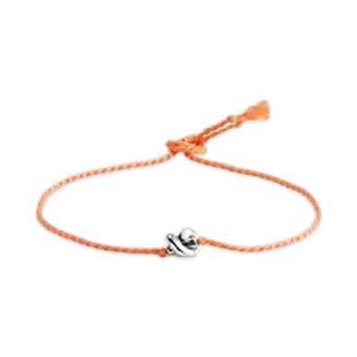 Bottega Veneta Friendship Bracelet "Orange"
