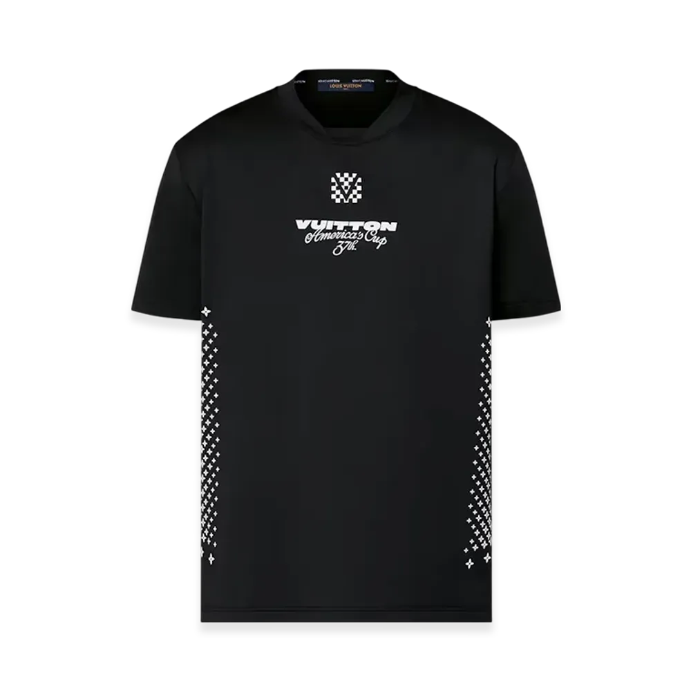 Louis Vuitton Men's Technical Performance T-Shirt "Noir"