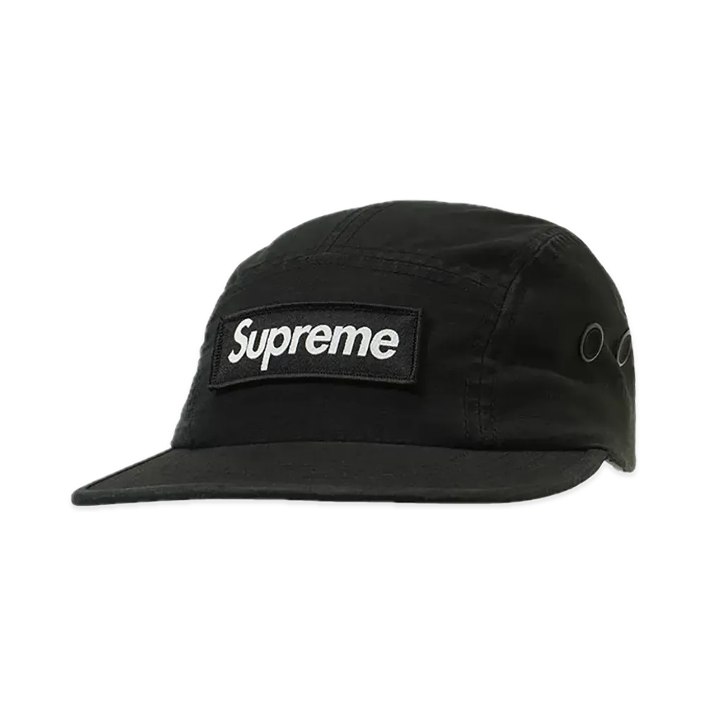 Supreme Military Camp Cap "Black" (25SS)