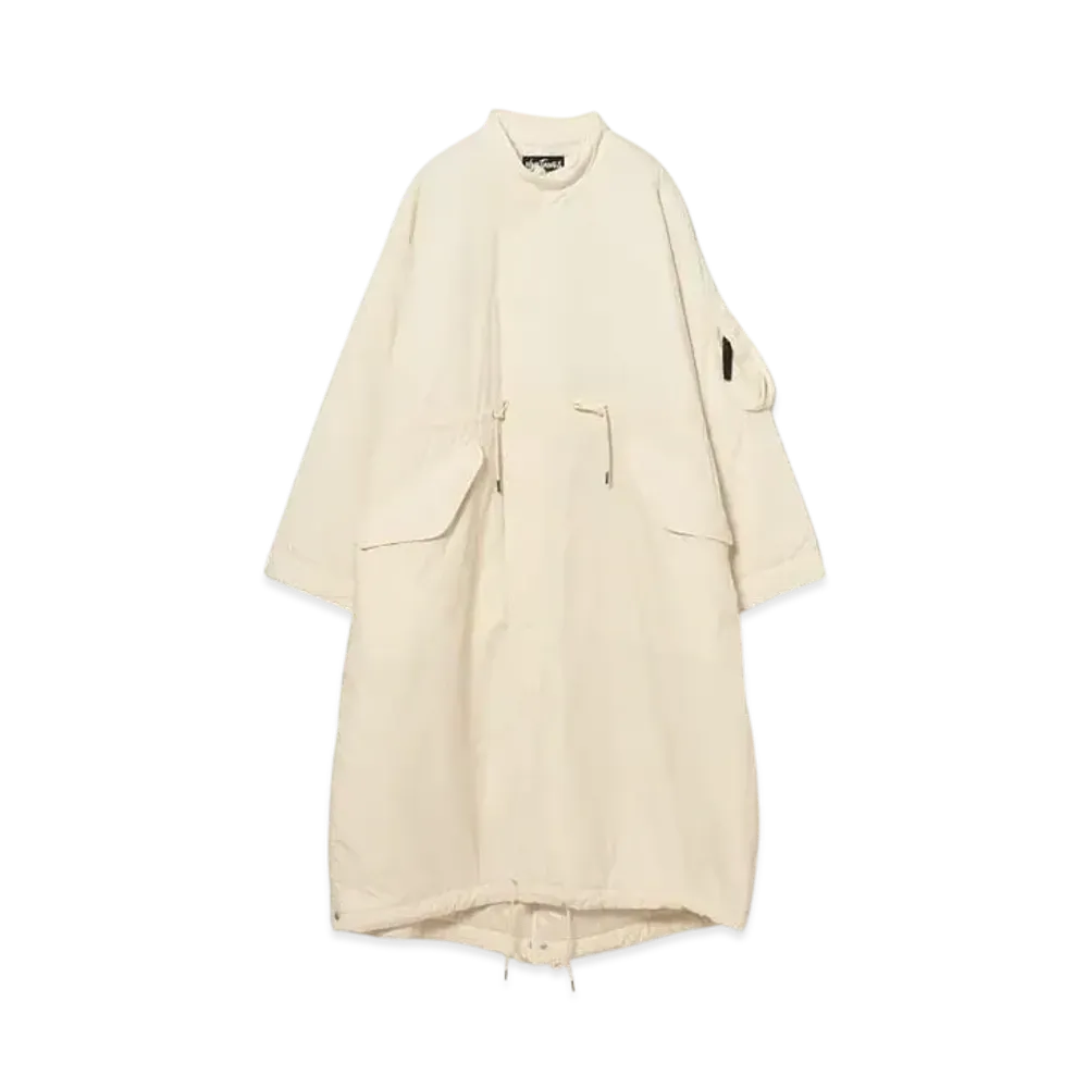Ray BEAMS x WILD THINGS x 77circa Exclusive Length Adjustable M-48 Style Padded Coat "White"