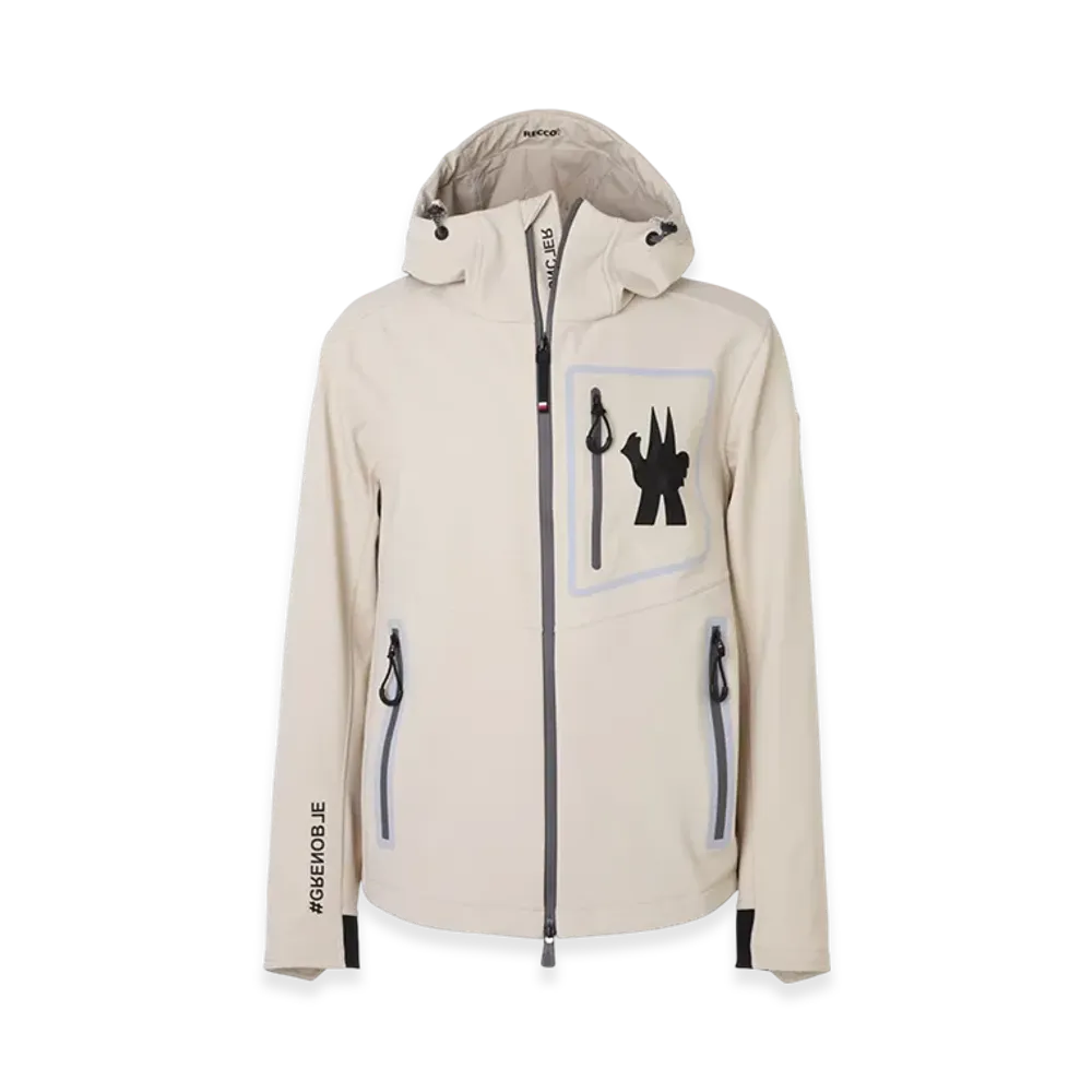 Moncler Grenoble Cormet Hooded Blouson "Beige"