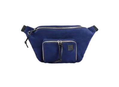 LOEWE Xl Bumbag In Canvas "Navy Blue"