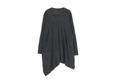 Yohji Yamamoto Y's PLAITING PATCHWORK T "Charcoal"