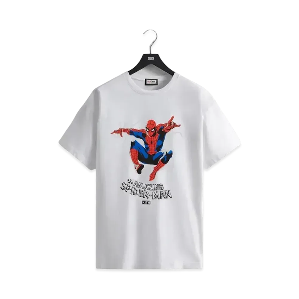 Marvel x Kith Spider-Man Amazing Spider-Man Tee "White"