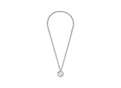 GUCCI Interlocking G Pendant Necklace