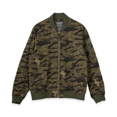 HYSTERIC GLAMOUR Hysteric Star MA-1 Jacket "Khaki Tones"