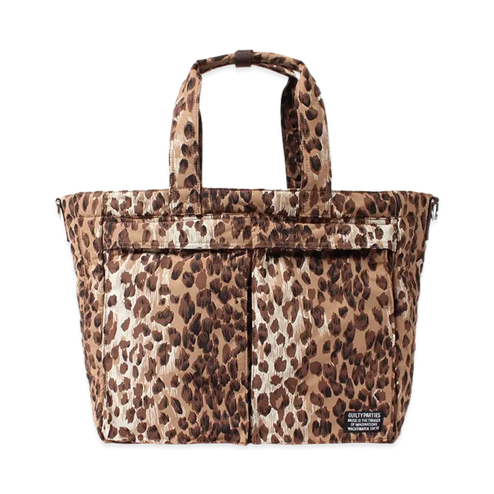 WACKO MARIA x Speak Easy Nylon 12 Inch Record Bag "Beige"
