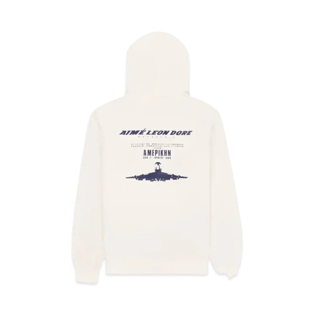 Aime Leon Dore Transatlantic Hoodie "Ivory"