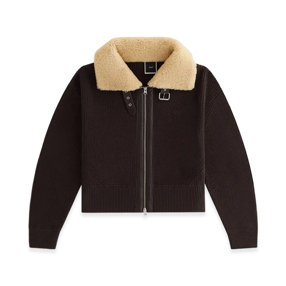 Kith Women Harten Aviator Sweater Jacket "Incognito"