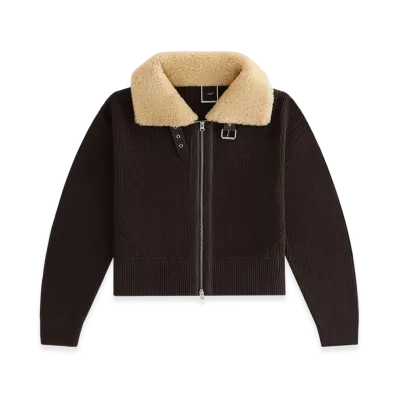 Kith Women Harten Aviator Sweater Jacket "Incognito"