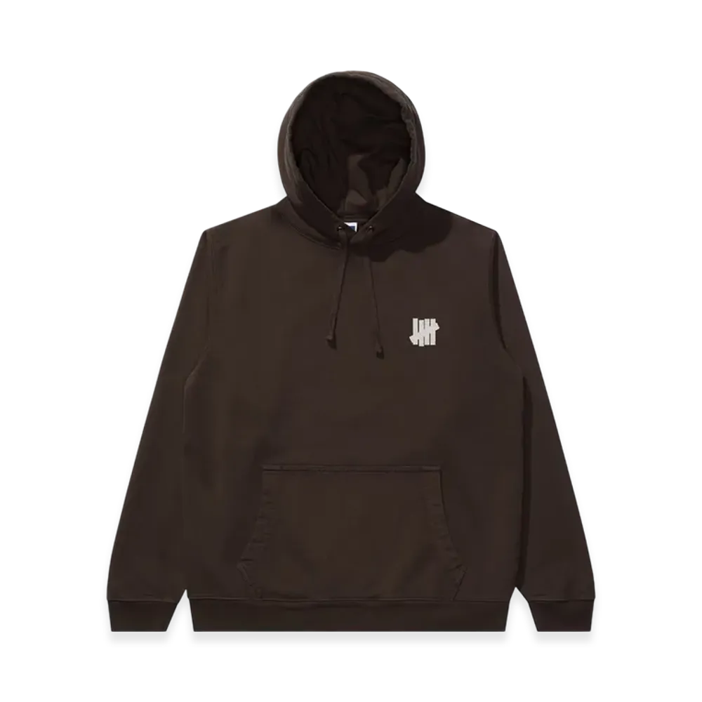 UNDEFEATED Icon Pullover Hood "Brown"