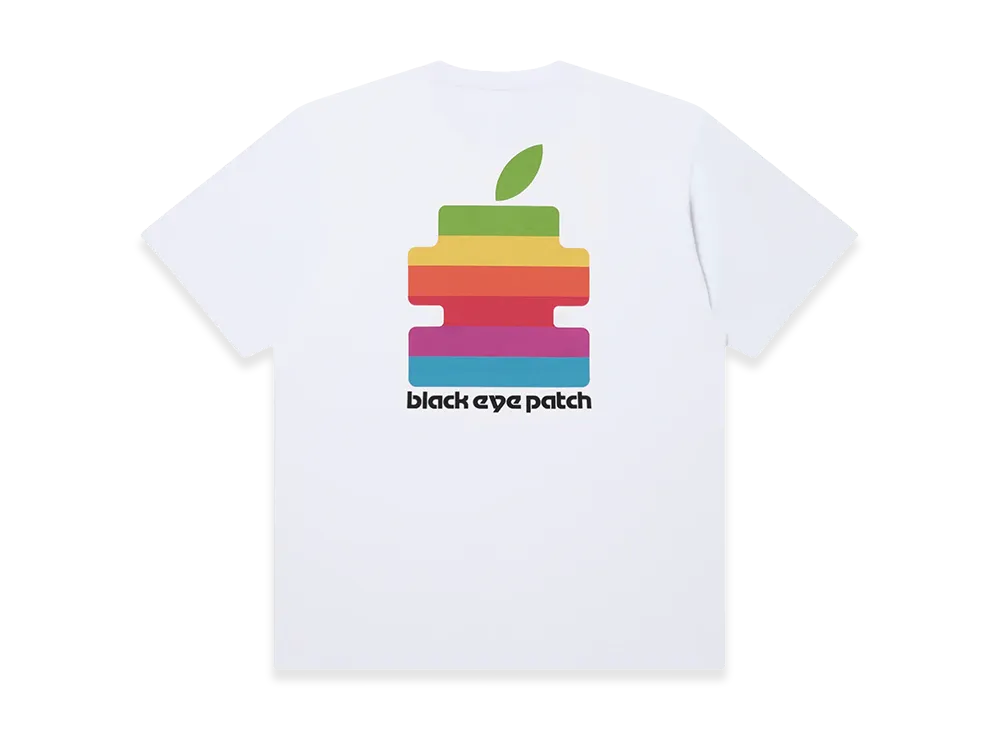 BlackEyePatch Fruit Logo OG Label Tee "White"