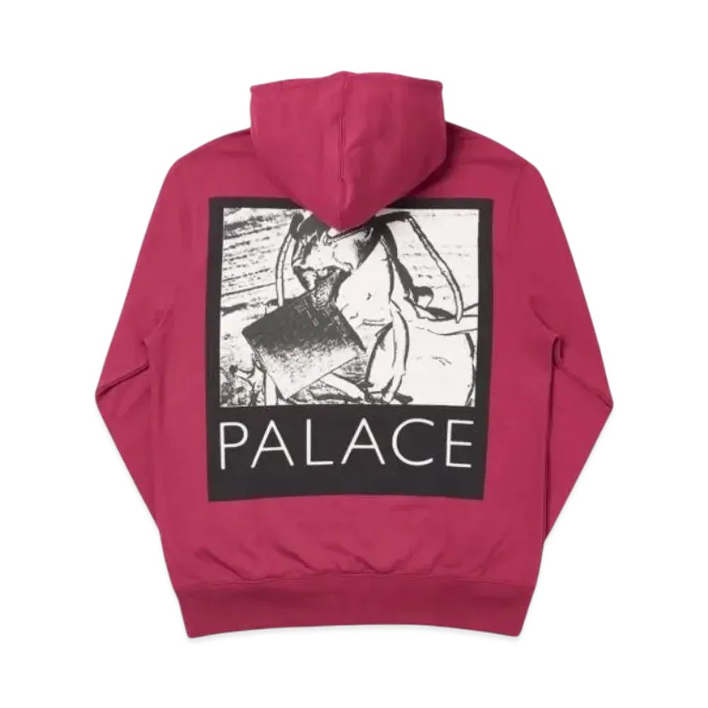 PALACE Chip Hood "Red"