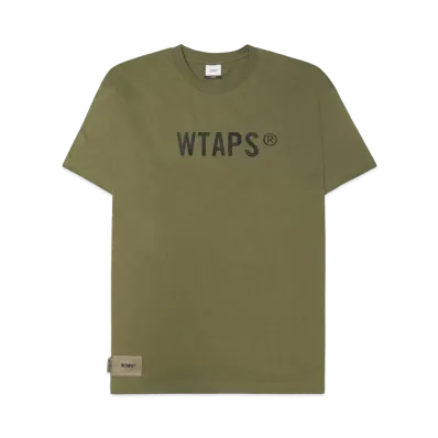 WTAPS Sign / SS / Cotton "Olive Drab"