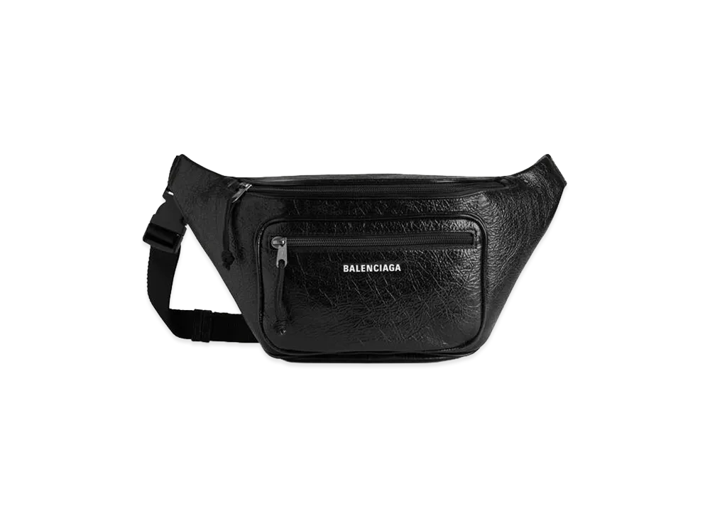 BALENCIAGA Explorer Belt Bag "Black"