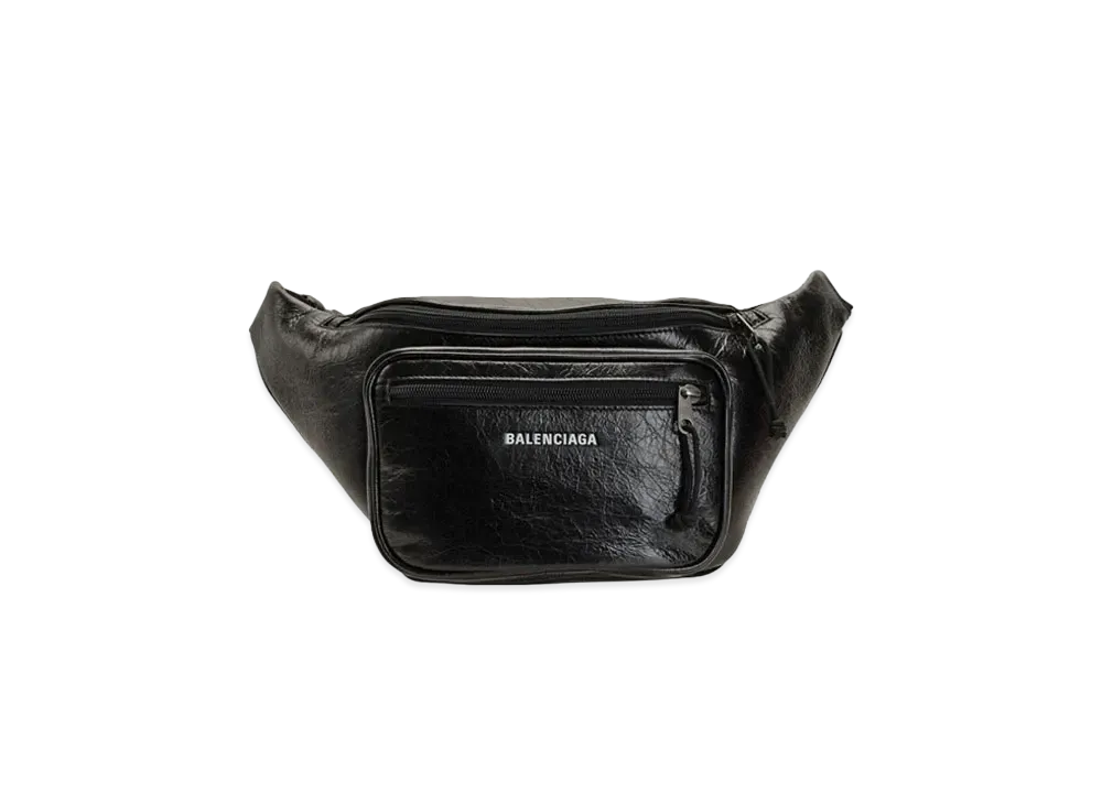 BALENCIAGA Explorer Waist Bag "Black"