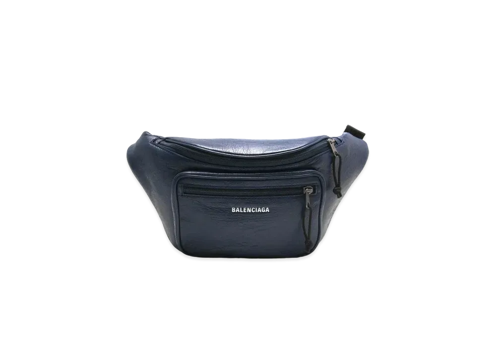 BALENCIAGA Waist Bag "Dark Blue"