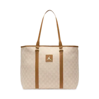 Nike Jordan Monogram Tote Bag "Coconut Milk"