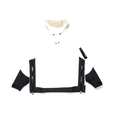 CMF OUTDOOR GARMENT Half Shell Hoodie "White"