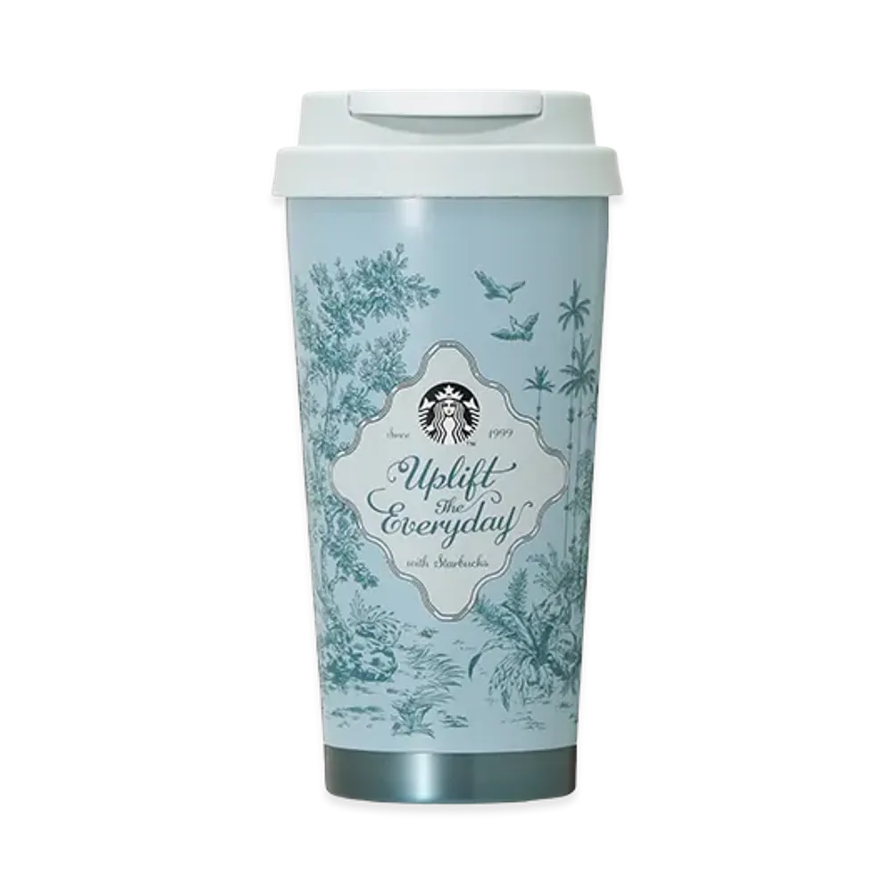 STARBUCKS Stainless Steel Tumbler Natural Blue 473ml "Blue"