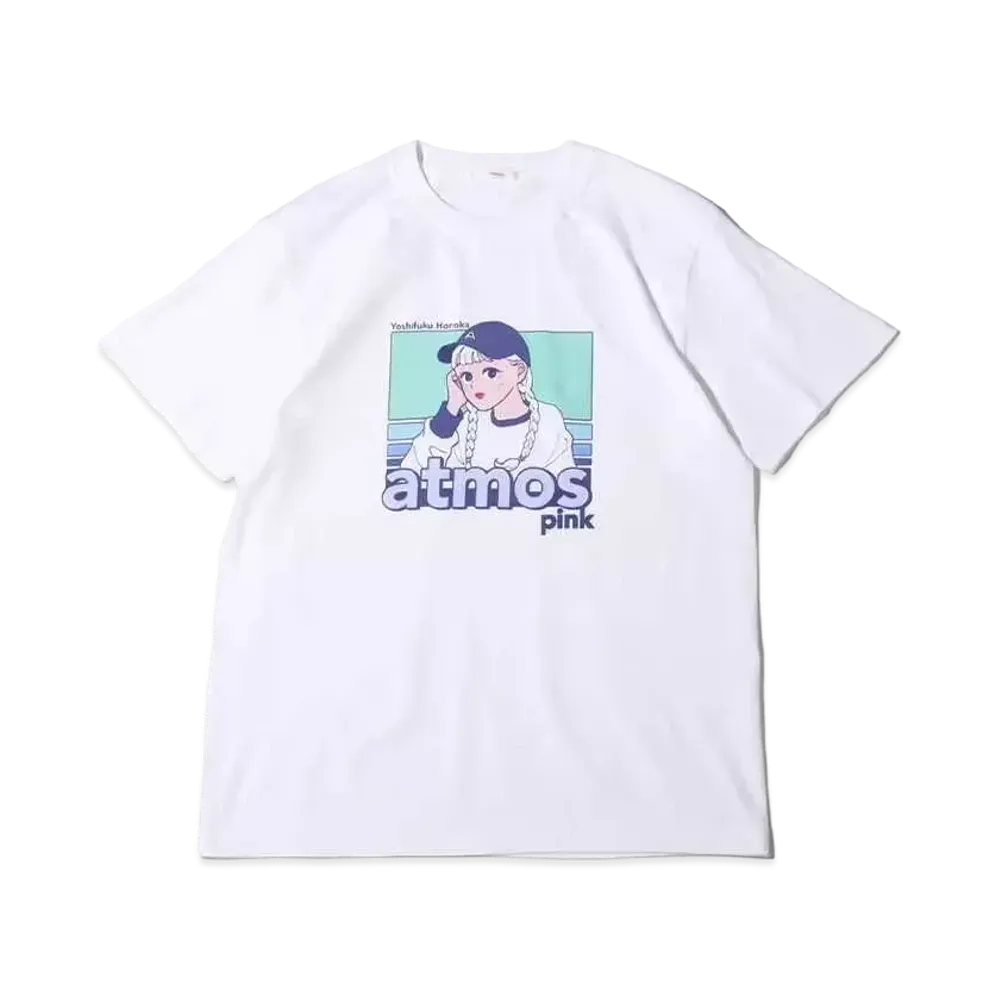 atmos pink x Yoshifuku Honoka Collaboration T "White"