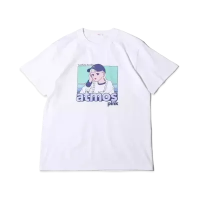 atmos pink x Yoshifuku Honoka Collaboration T "White"