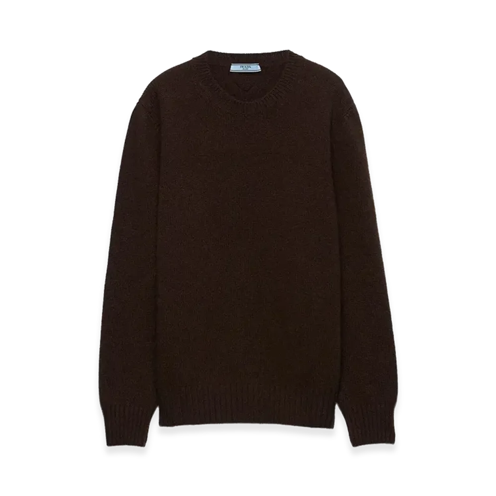 PRADA Women's Cashmere Sweater "Brown"