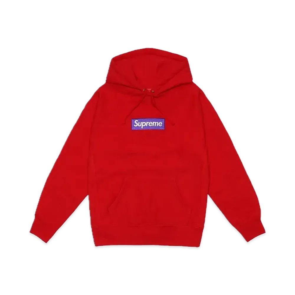 Supreme Box Logo Hooded Sweatshirt "Red" (17FW)